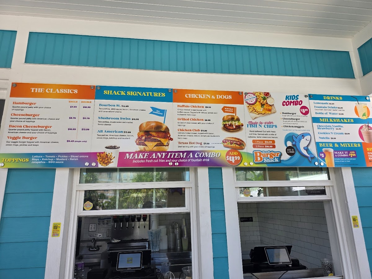 Beach Burger Shack Menu - Image 3