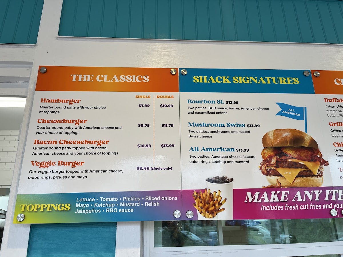 Beach Burger Shack Menu - Image 4