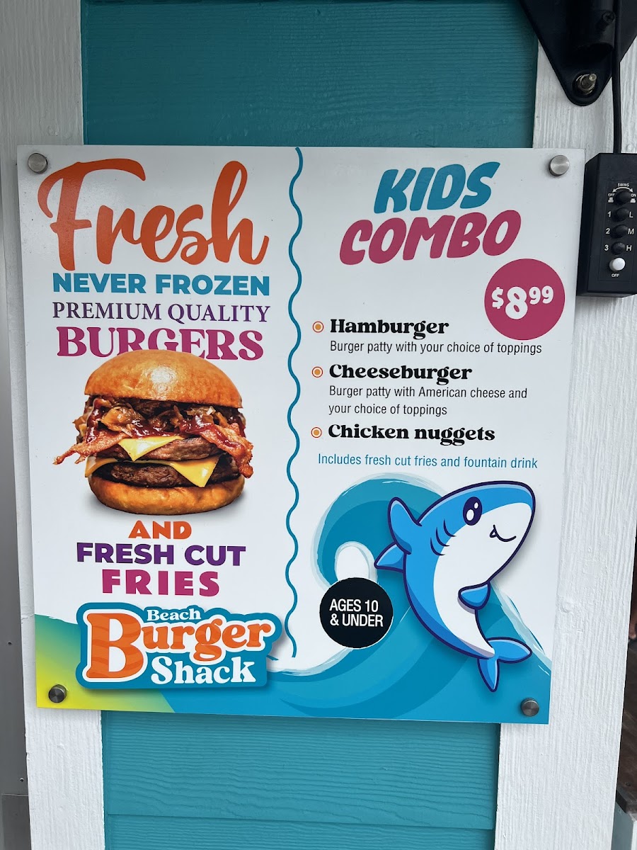 Beach Burger Shack Menu - Image 5